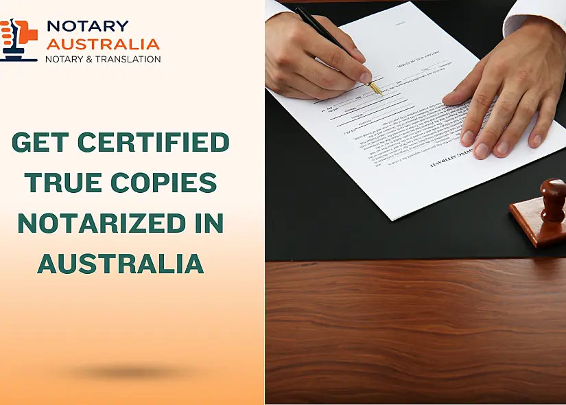 Certified True Copies in Australia: When You Need a Notary