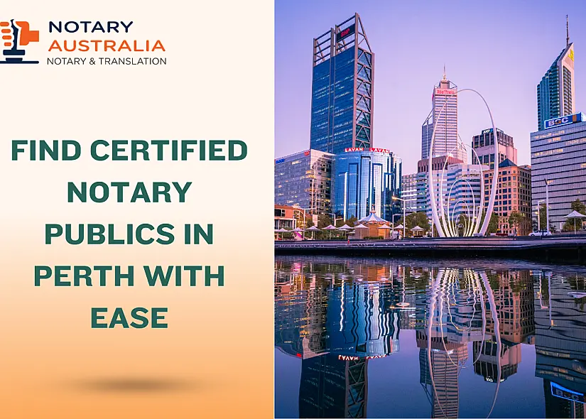 Notary Public in Perth: Finding One and What They Do