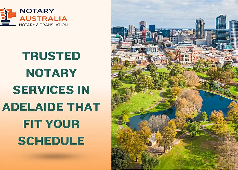 Notary Services in Adelaide: Booking an Appointment