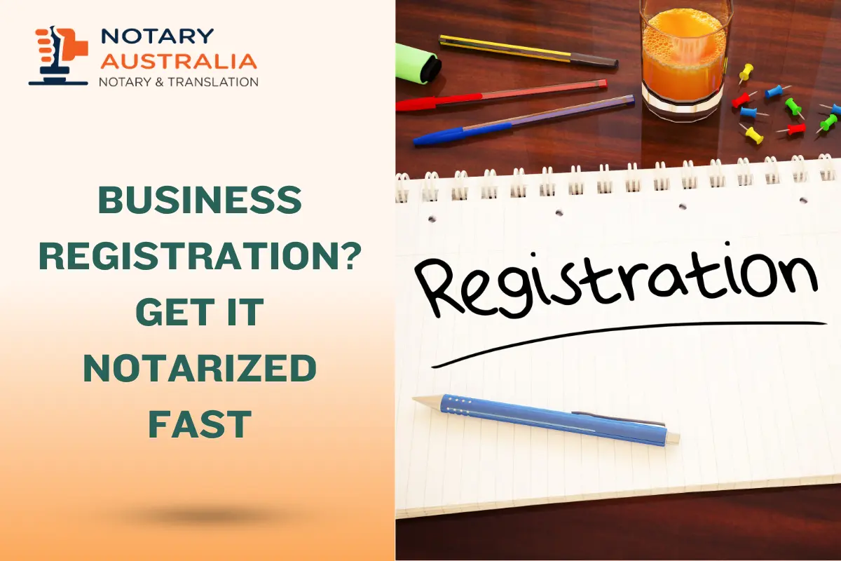 Notarising Business Registration Documents