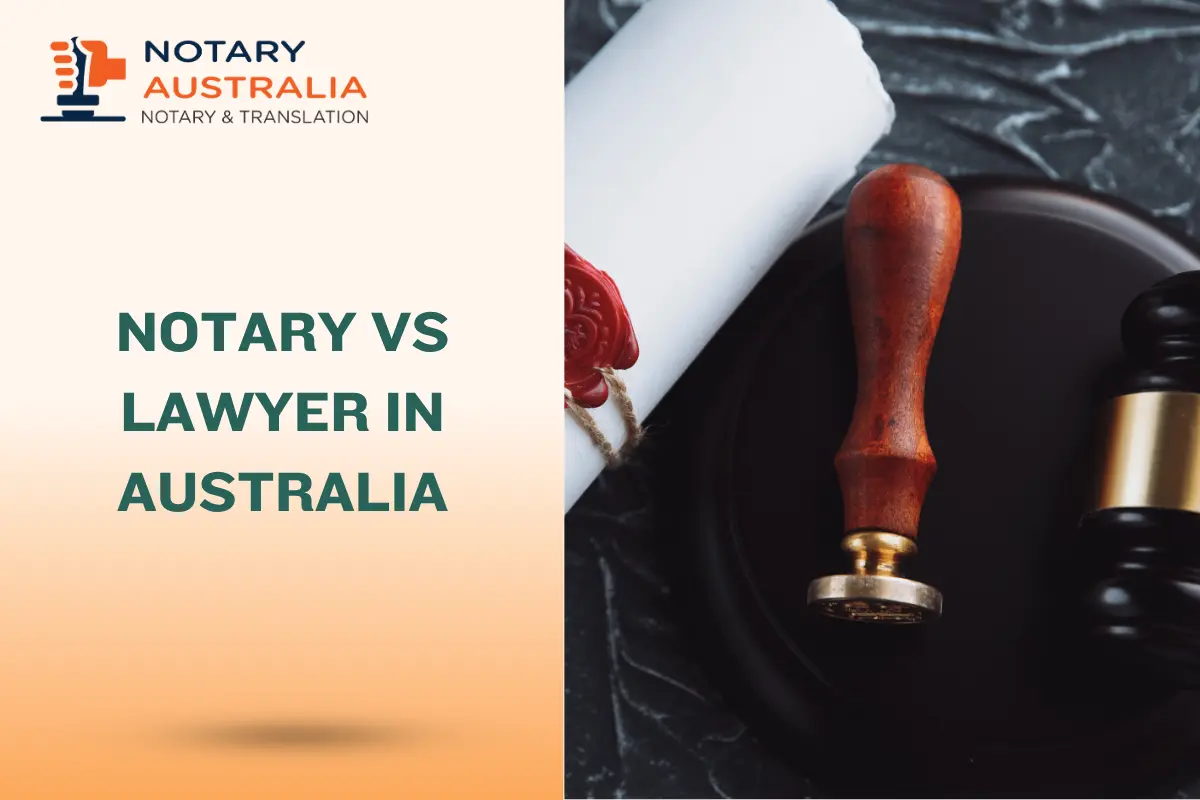 Notary vs Lawyer in Australia: The Key Differences