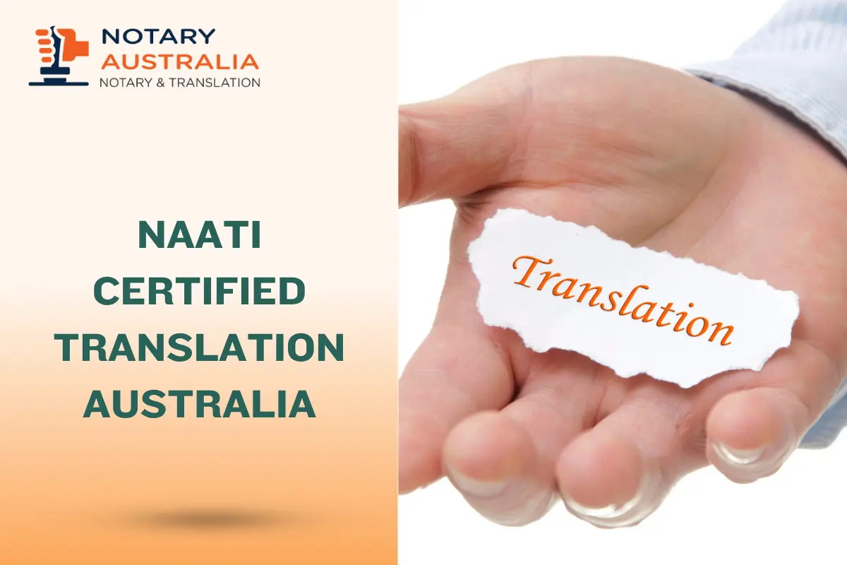 NAATI Certified Translation in Australia