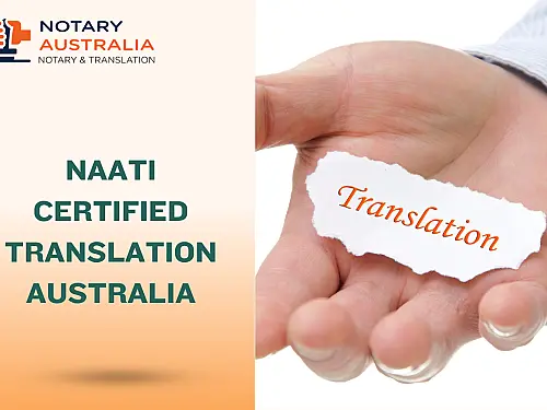 NAATI Certified Translation in Australia