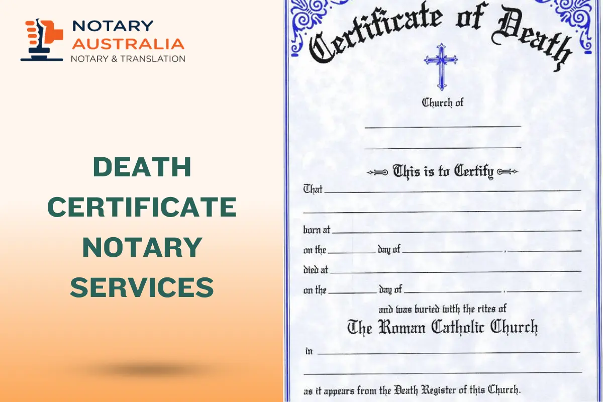 How to Notarise a Death Certificate in Australia