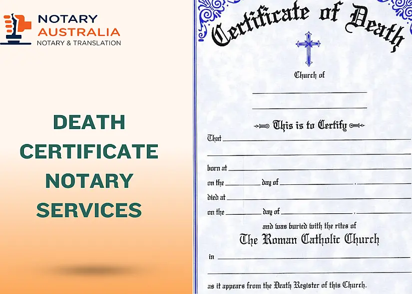 How to Notarise a Death Certificate in Australia