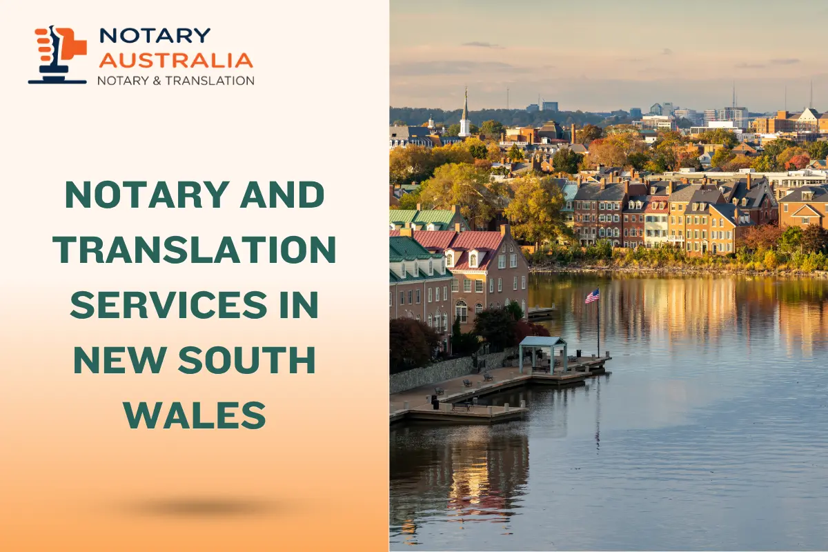 Notary and Translation Services in New South Wales