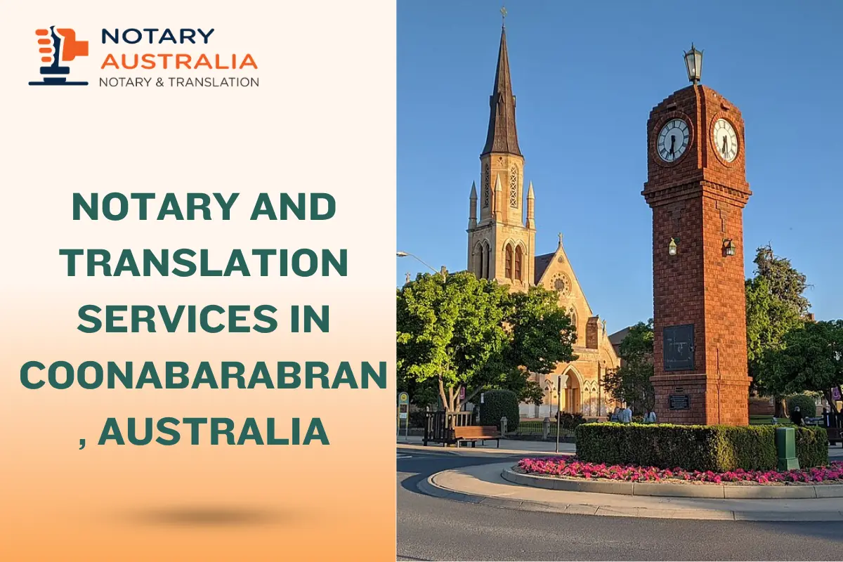 Notary and Translation Services in Coonabarabran