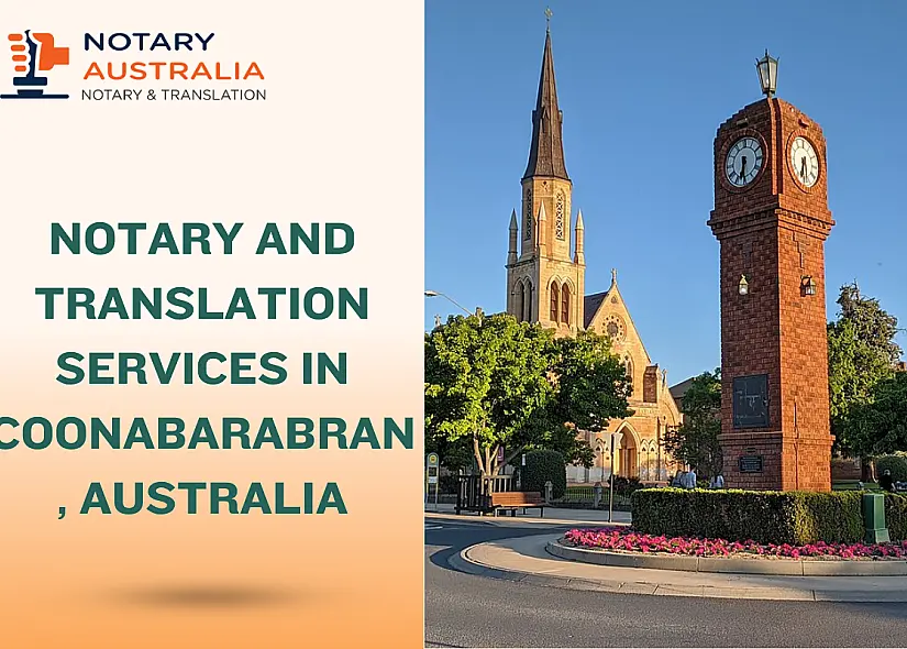 Notary and Translation Services in Coonabarabran