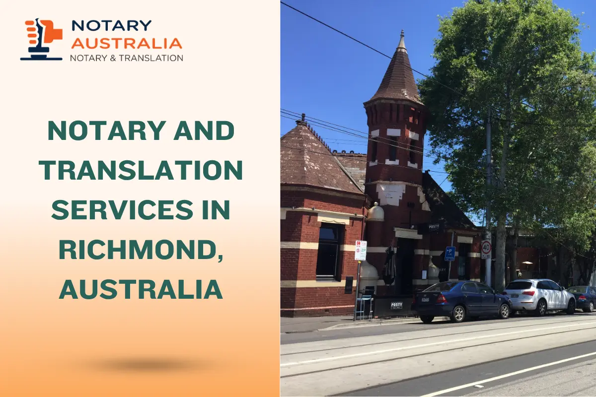 Notary and Translation Services in Richmond
