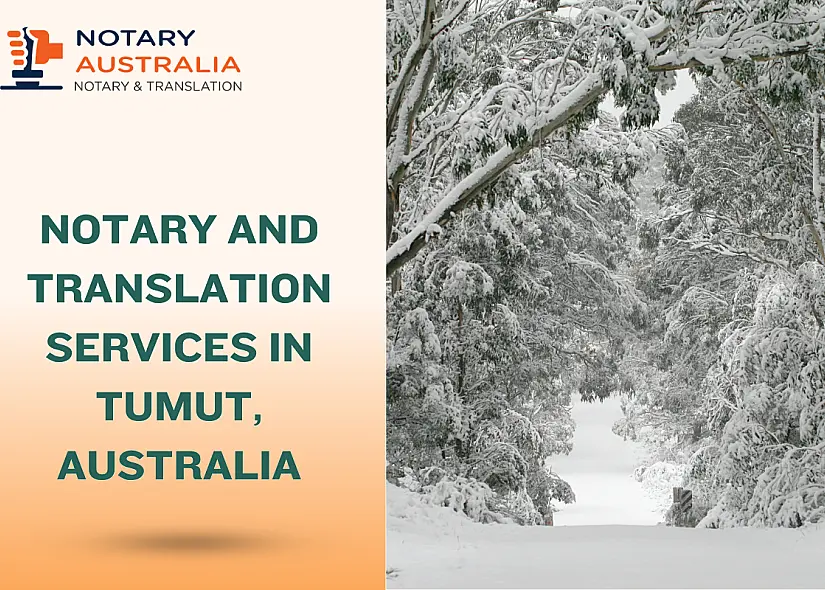 Notary and Translation Services in Tumut