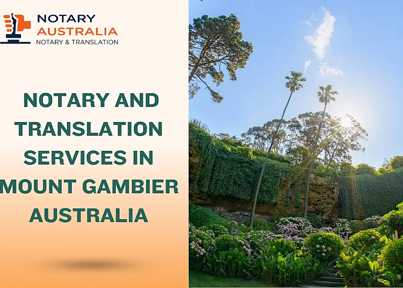 Notary and Translation Services in Mount Gambier
