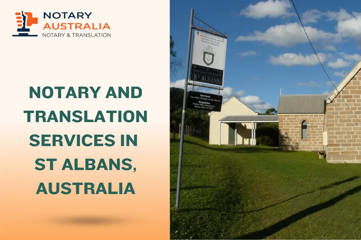 Notary and Translation Services in St Albans