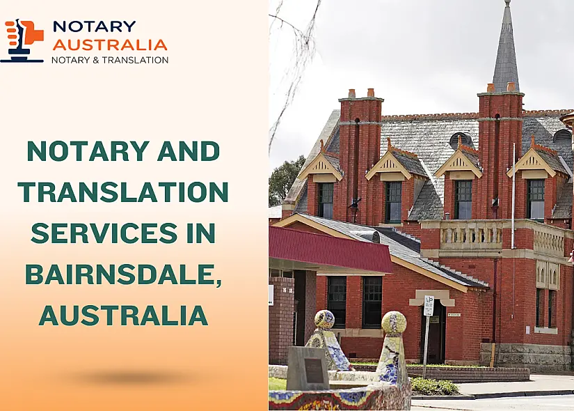 Notary and Translation Services in Bairnsdale