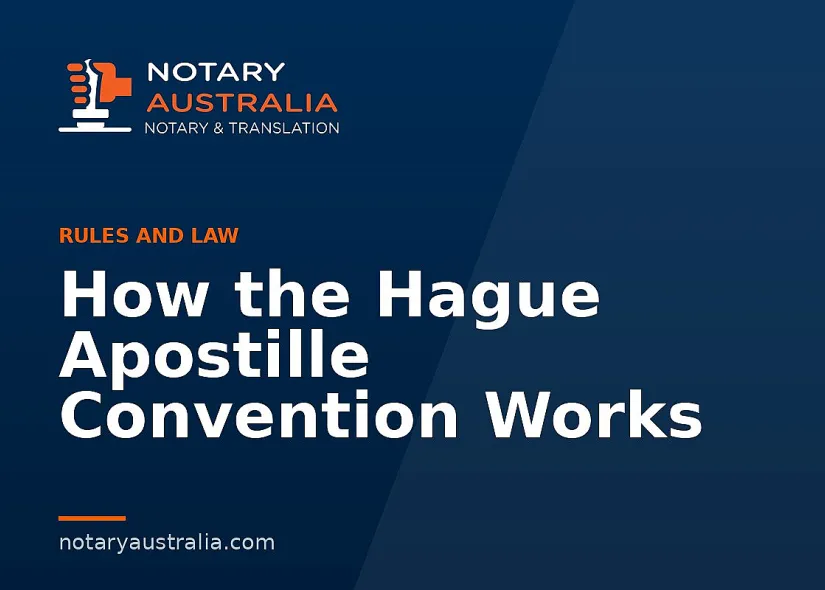 How the Hague Apostille Convention Works