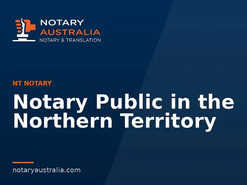 Notary Public in the Northern Territory